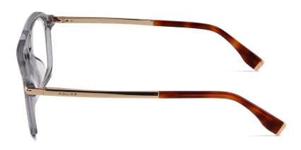 Police Elite 4 VPLU59 Gray, Clear glasses - Gray / Clear - Side View