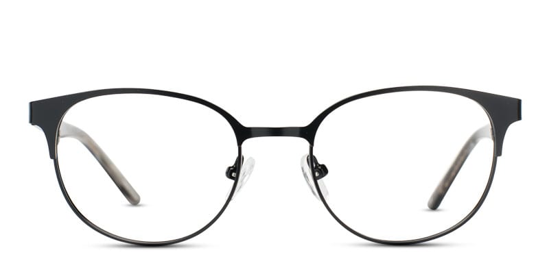 Bronte Black glasses - Black - Frontal View