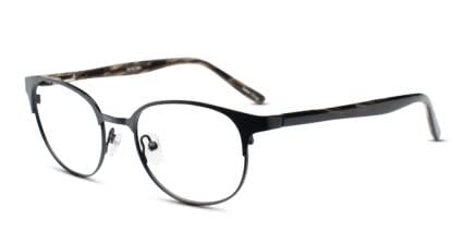 Bronte Black glasses - Black - Angle View