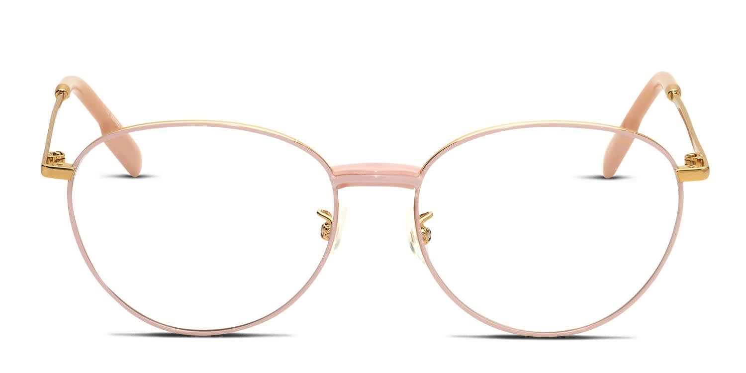 Kenzo KZ50013U Pink/Gold Eyeglasses | Includes FREE Rx Lenses