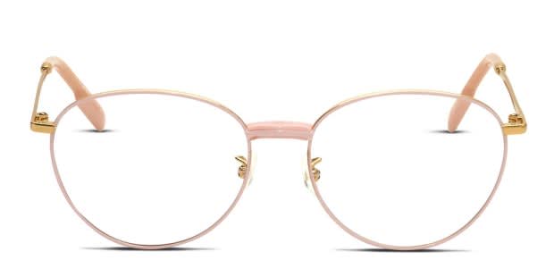 Kenzo KZ50013U Pink/Gold Eyeglasses | Includes FREE Rx Lenses