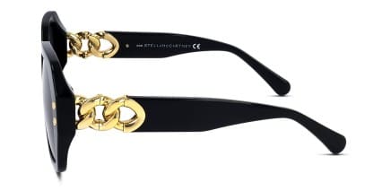 Stella McCartney SC40008I Shiny Black glasses - Shiny Black - Side View