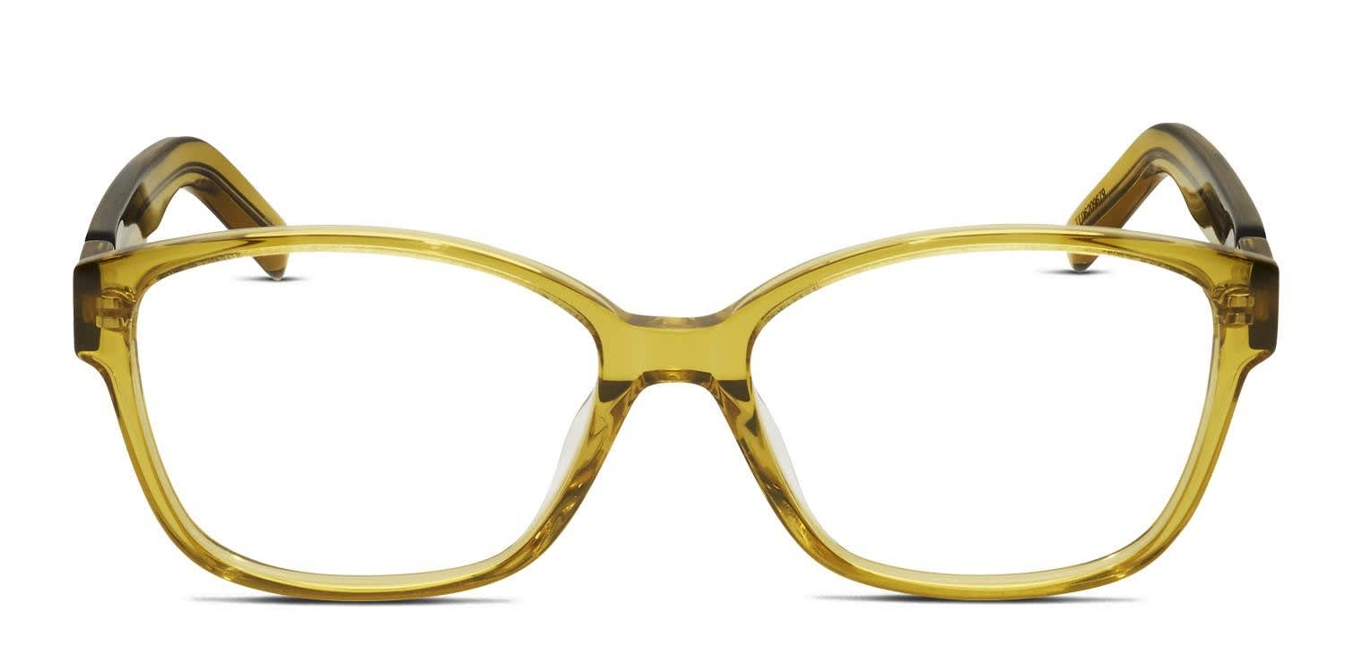 Kenzo KZ50157I Yellow Eyeglasses | Includes FREE Rx Lenses