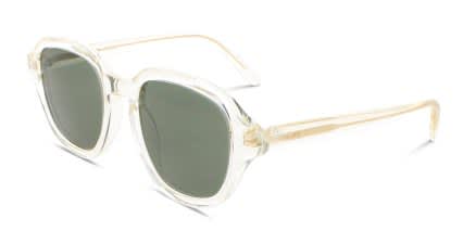 Loewe Slim LW40163I Yellow, Clear glasses - Clear / Yellow - Angle View