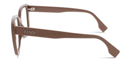 Fendi FE50127 Beige glasses - Beige - Side View