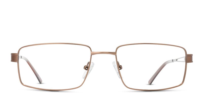 Prague Brown glasses - Brown - Frontal View