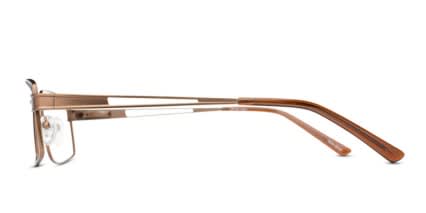 Prague Brown glasses - Brown - Side View