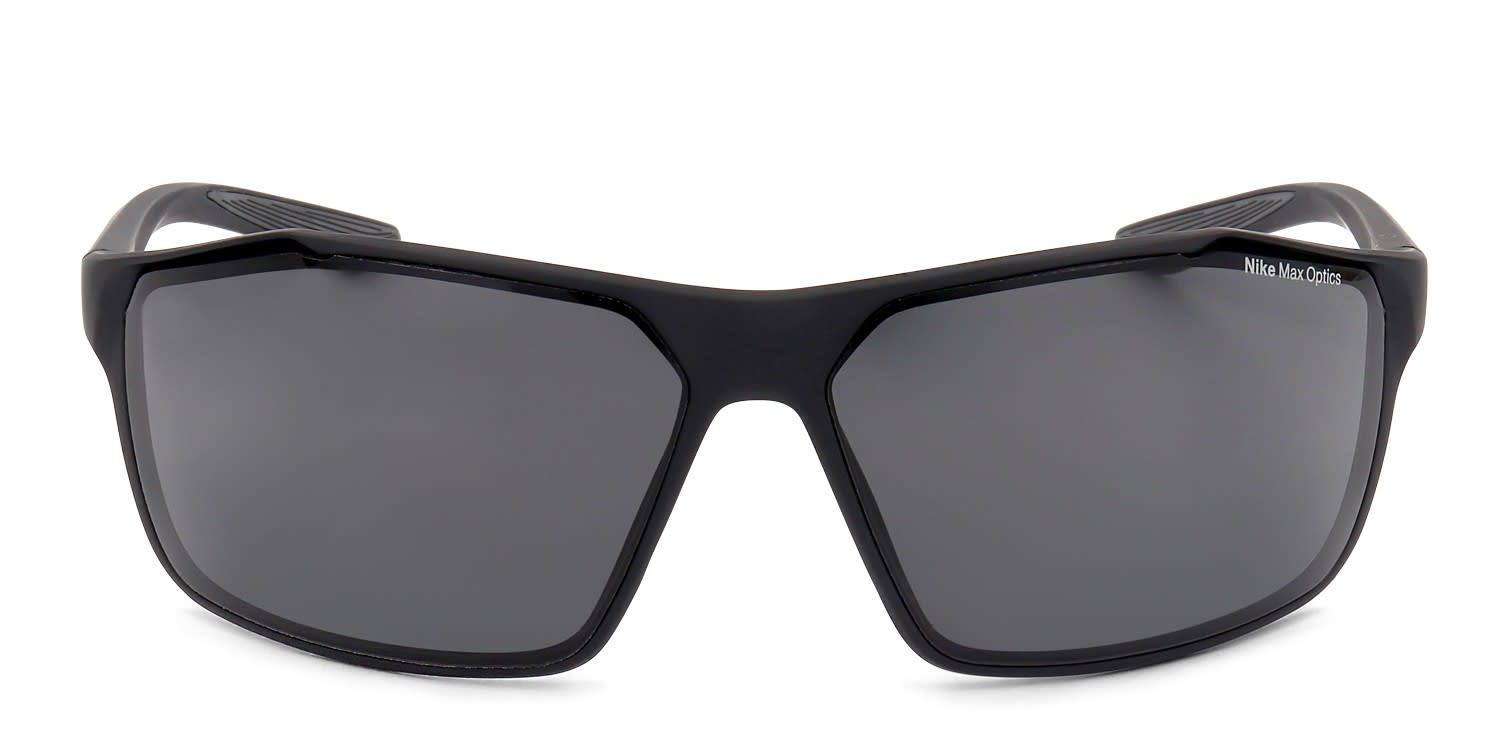 Nike Windstorm Matte Black (Non-Rx-able) glasses - Matte Black - Frontal View