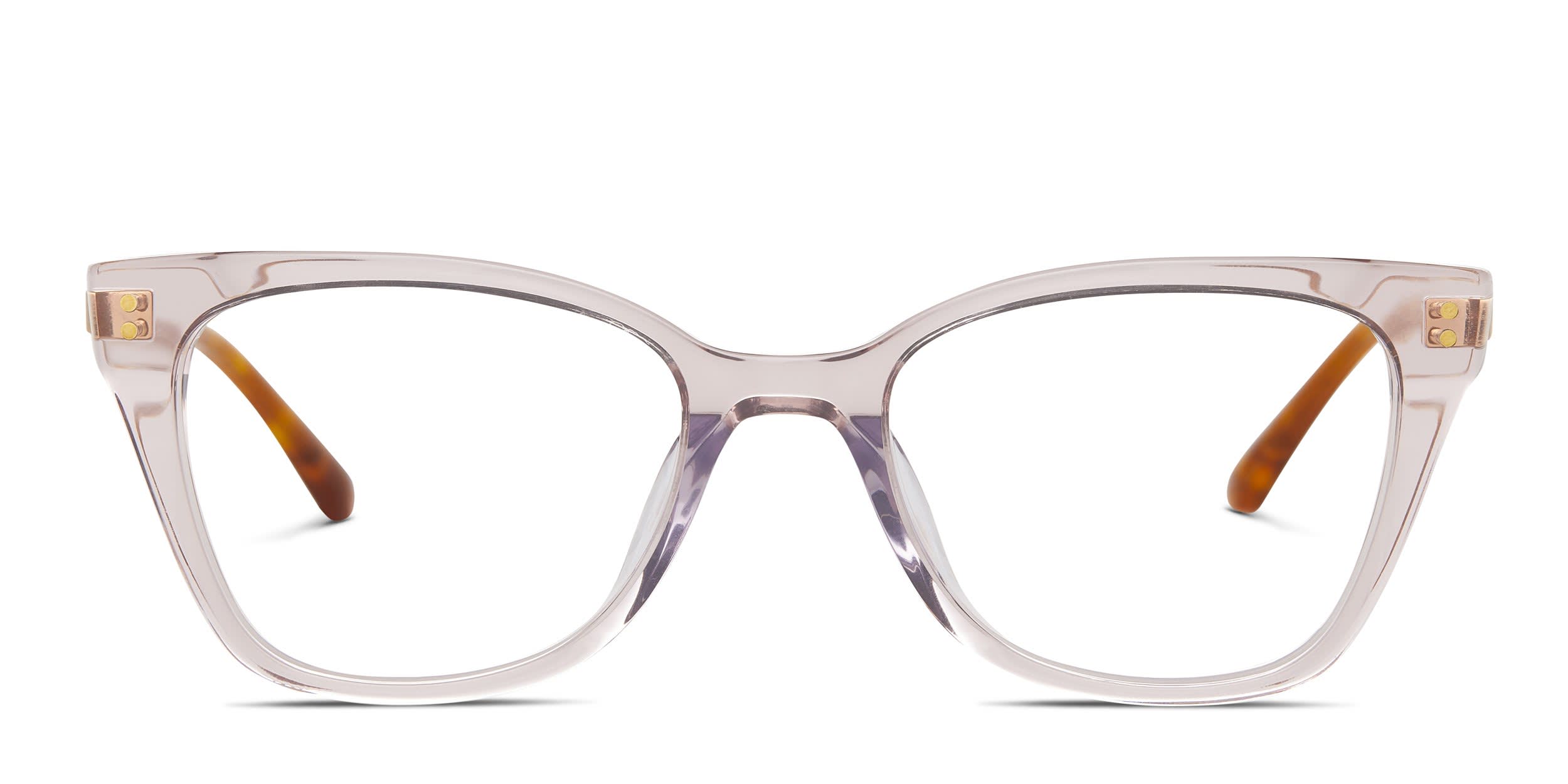Toms Stella Pink, Clear glasses - Pink / Clear - Frontal View