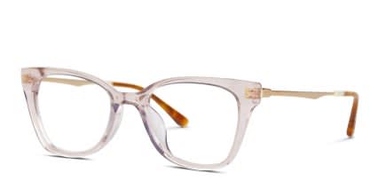 Toms Stella Pink, Clear glasses - Pink / Clear - Angle View
