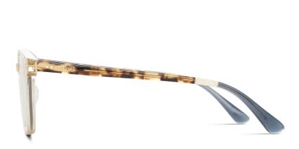 Toms Bellini Yellow, Clear glasses - Yellow / Clear - Side View