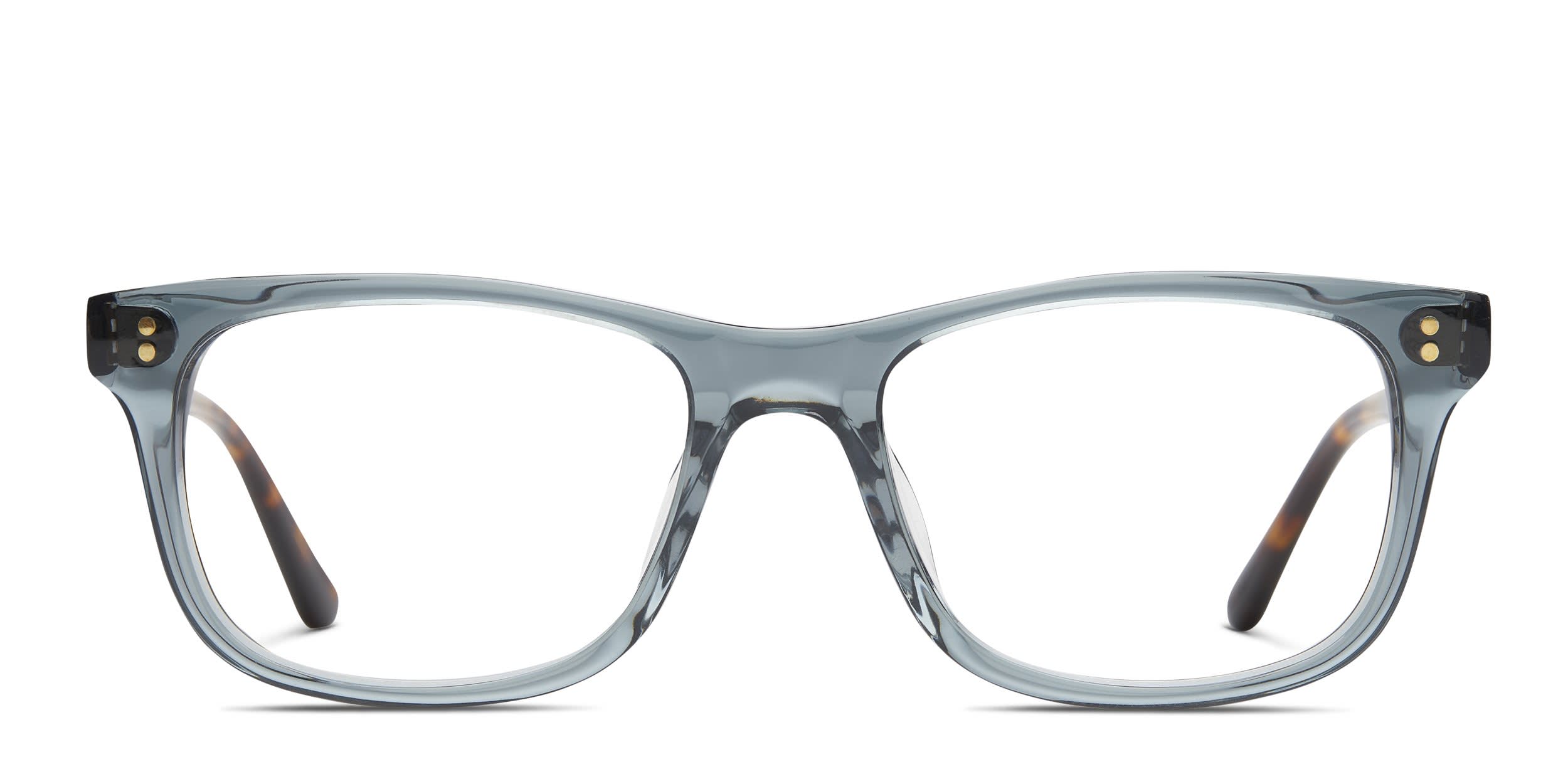 Toms Penn Blue, Clear glasses - Blue / Clear - Frontal View