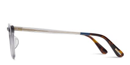 Toms Sullivan Gray, Clear glasses - Gray / Clear - Side View