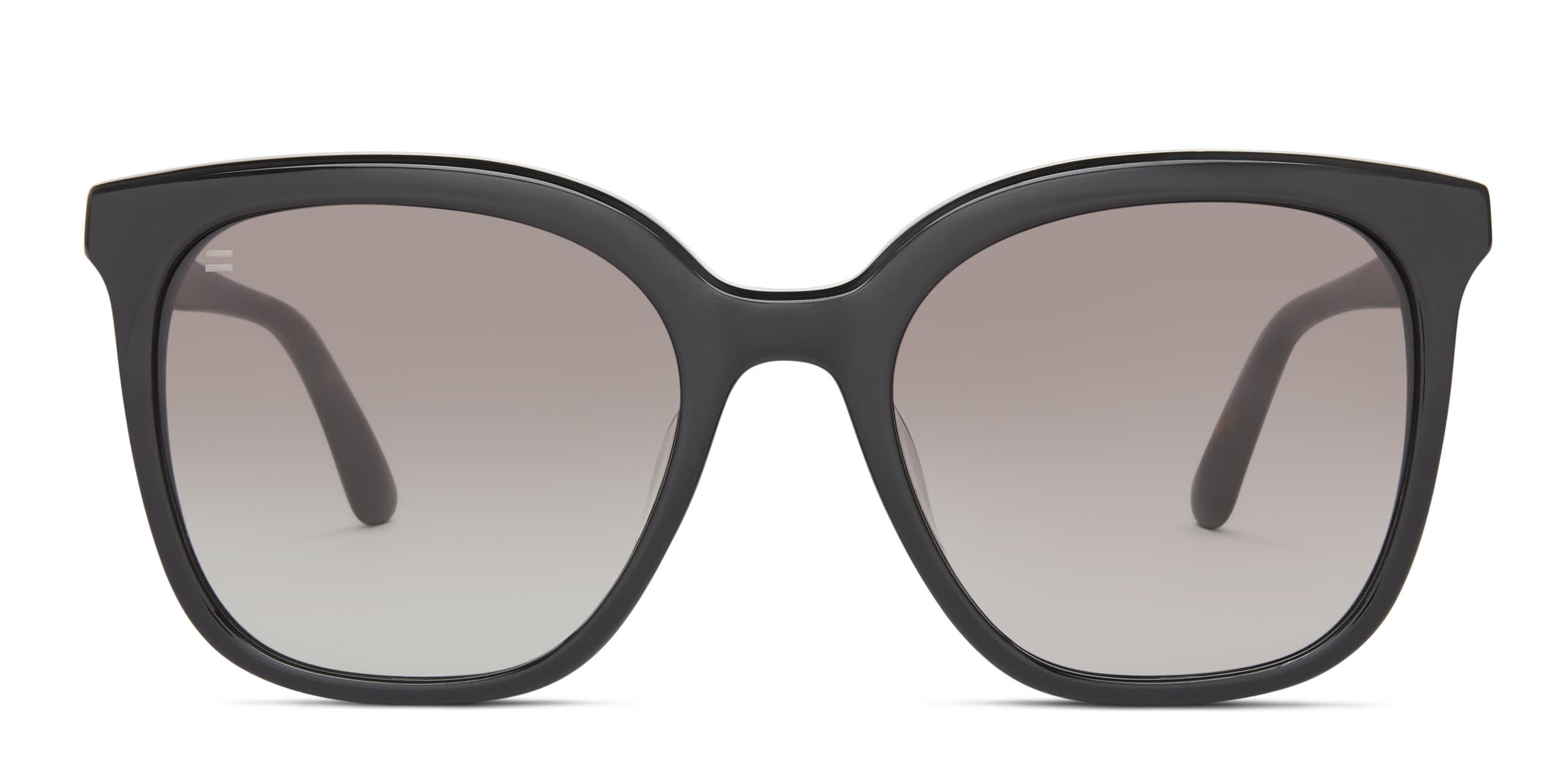 Toms Charmaine Shiny Black glasses - Shiny Black - Frontal View