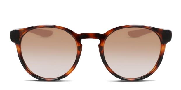 Nike Tortoiseshell Black and Gray Round Sunglasses Nike Fortune FD1692G_010 Sunglasses with Black Frame and  main image 3