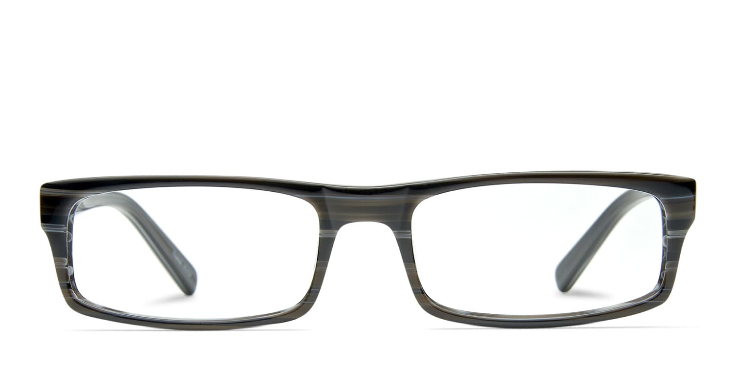 Jerry Gray glasses - Gray - Frontal View