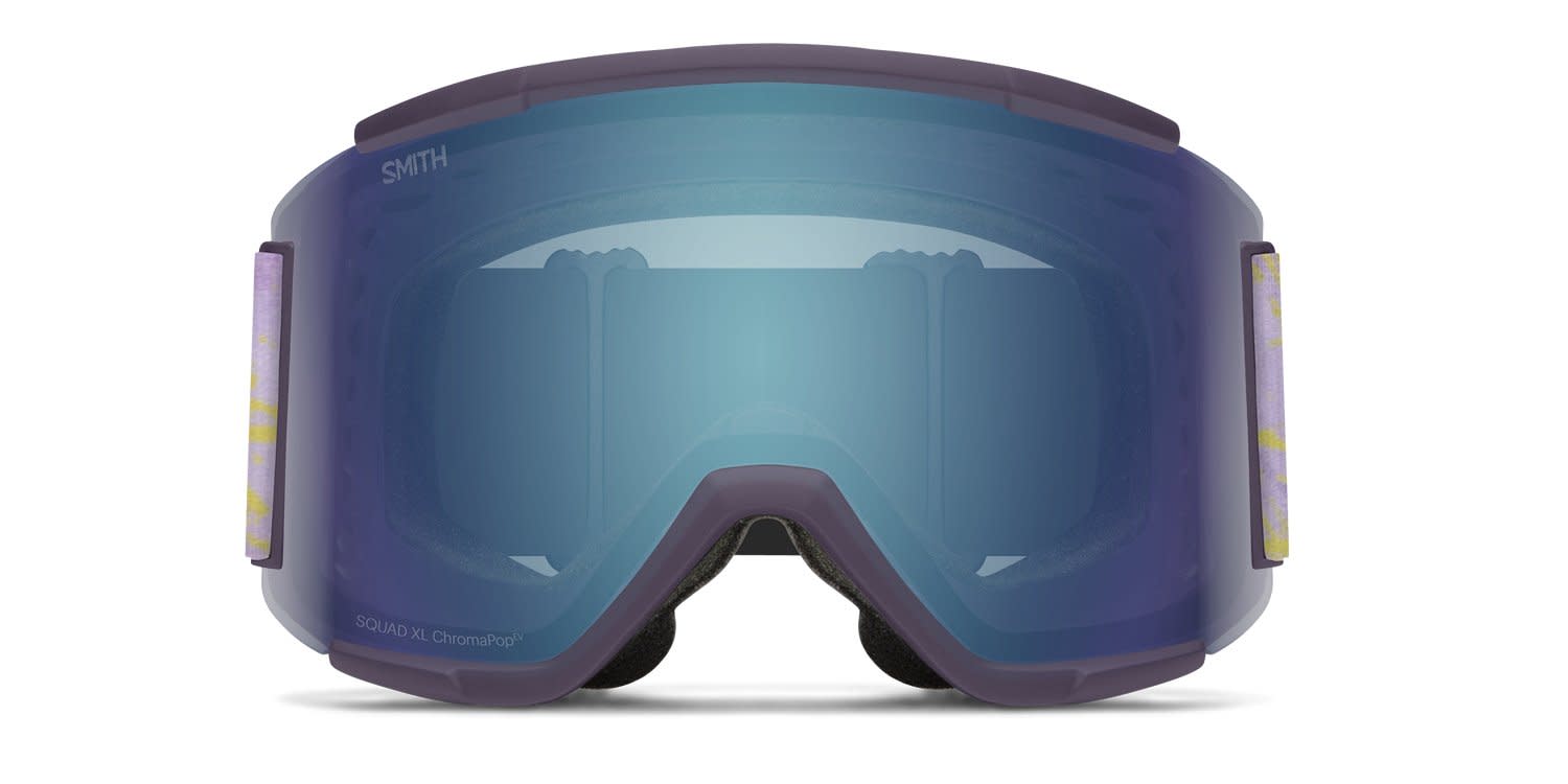 Smith Squad XL Snow Goggle w/Clip-in Purple, Blue Glasses Online