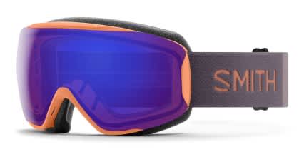 Smith Moment Snow Goggle w/Clip-in Orange, Purple glasses - Orange / Purple - Angle View