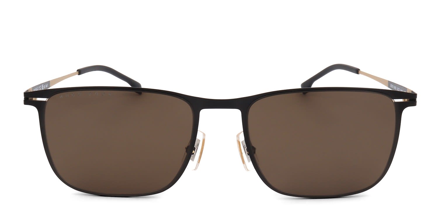 hugo boss 防水パデッドジレ パネル Hugo Boss x Boss 1246/S Black Prescription Sunglasses