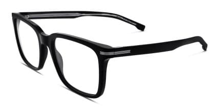 Hugo Boss x Boss 1602/US Shiny Black glasses - Shiny Black - Angle View