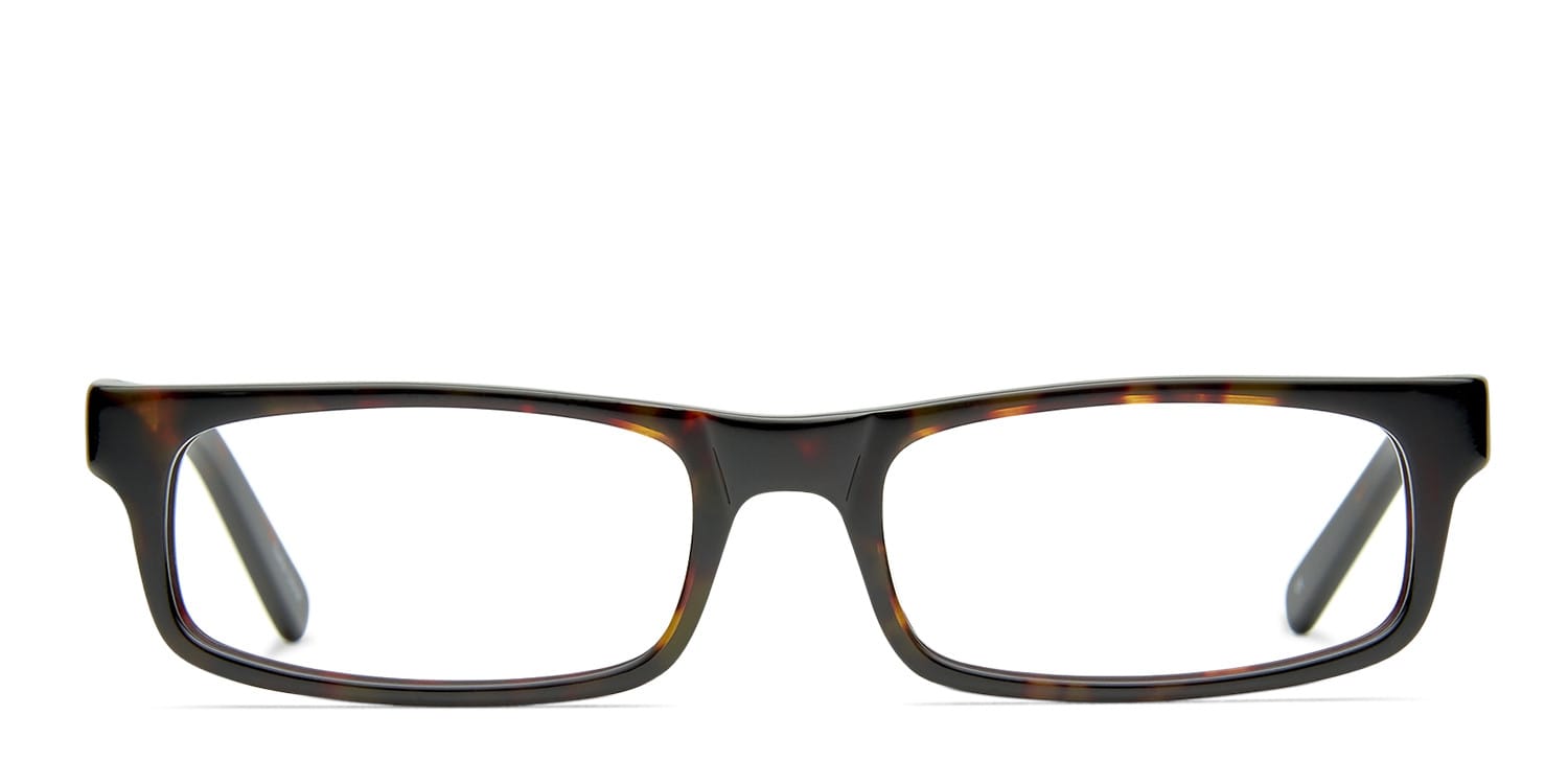 Jerry Tortoise glasses - Tortoise - Frontal View