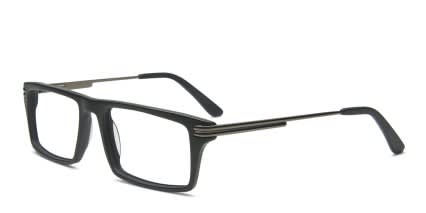 Davis Black glasses - Black - Angle View