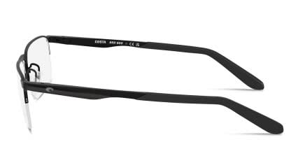Costa Del Mar 6A3020 Bimini Road 600 Black glasses - Black - Side View