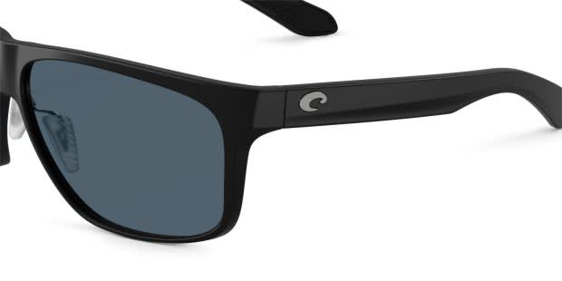 Costa Del Mar 6S9128 Trades black frame with gray lenses. Lenses