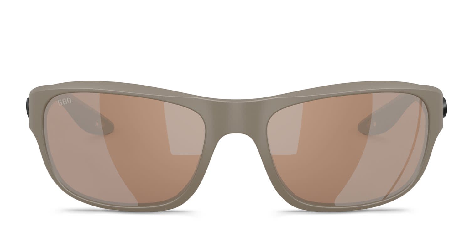 Costa Del Mar 6S9119 Clipperton Beige glasses - Beige - Frontal View