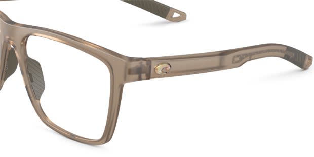 Costa Del Mar 6A8026 Ocean Ridge 820 brown , clear frame