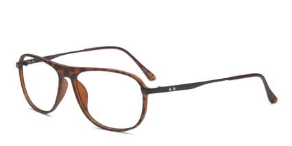Linus Tortoise glasses - Tortoise - Angle View