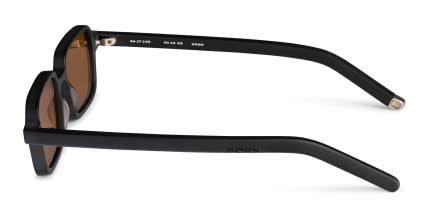 FORK 04AM Black glasses - Black - Side View