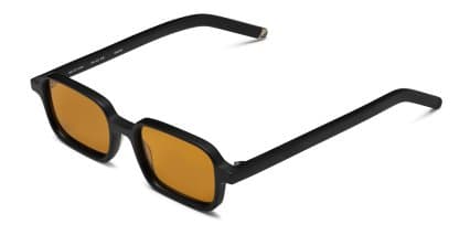 FORK 04AM Black glasses - Black - Angle View