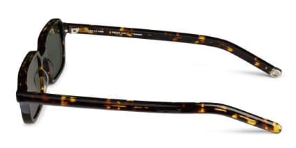 FORK 04AM Tortoise, Green glasses - Tortoise / Green - Side View