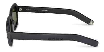 FORK Slow Burn Black glasses - Black - Side View