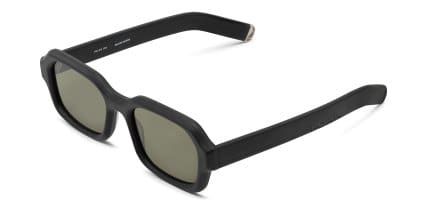 FORK Slow Burn Black glasses - Black - Angle View