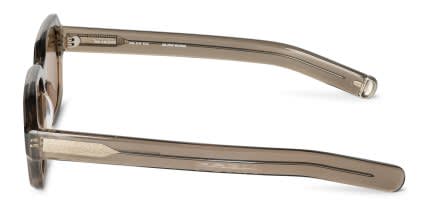 FORK Slow Burn Brown glasses - Brown - Side View