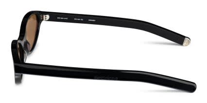 FORK Crush Shiny Black, Brown glasses - Shiny Black / Brown - Side View