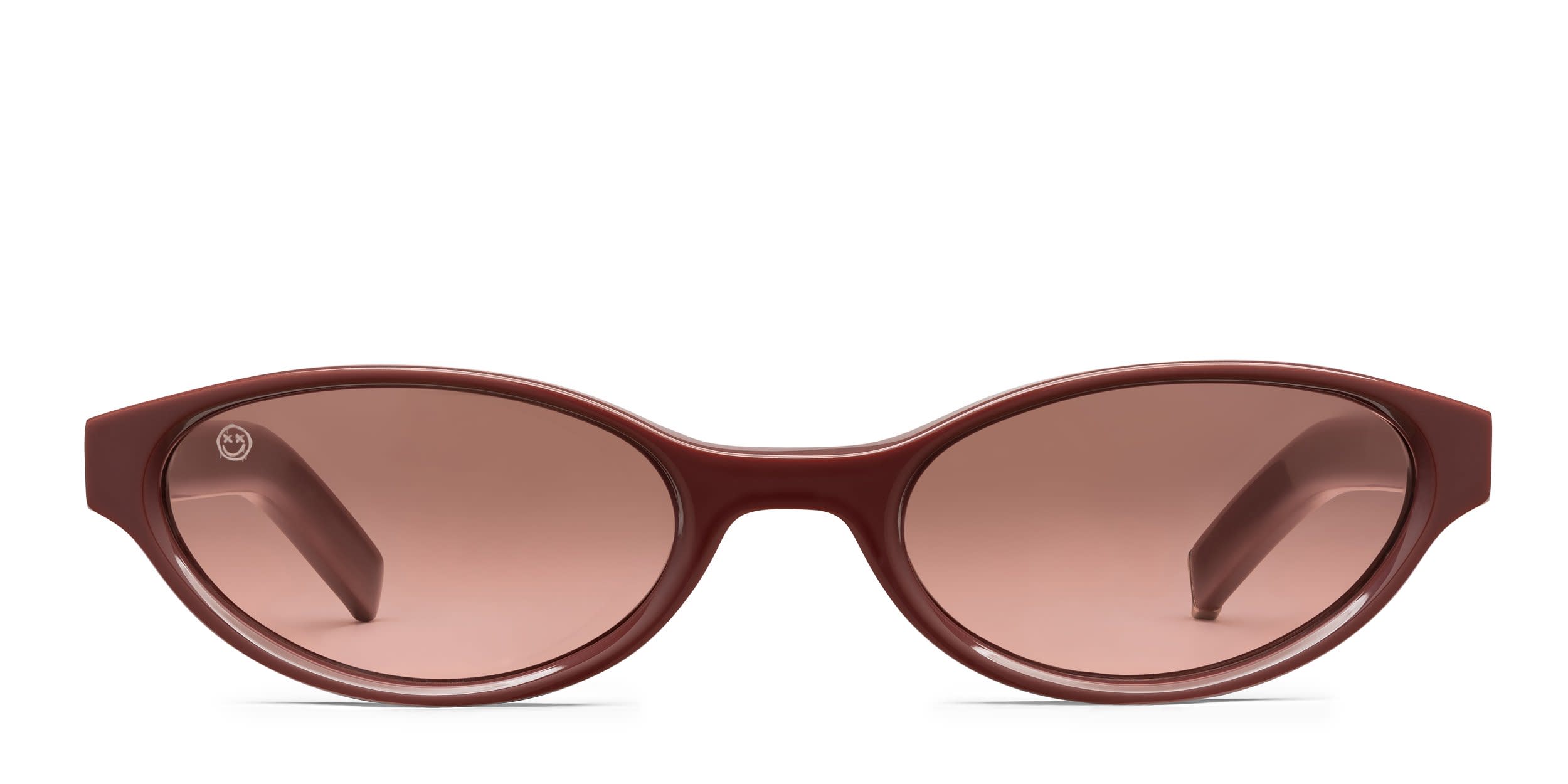 FORK Crush Red glasses - Red - Frontal View