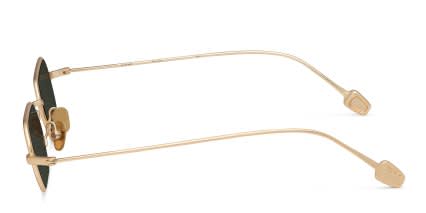 FORK Hex Gold glasses - Gold - Side View