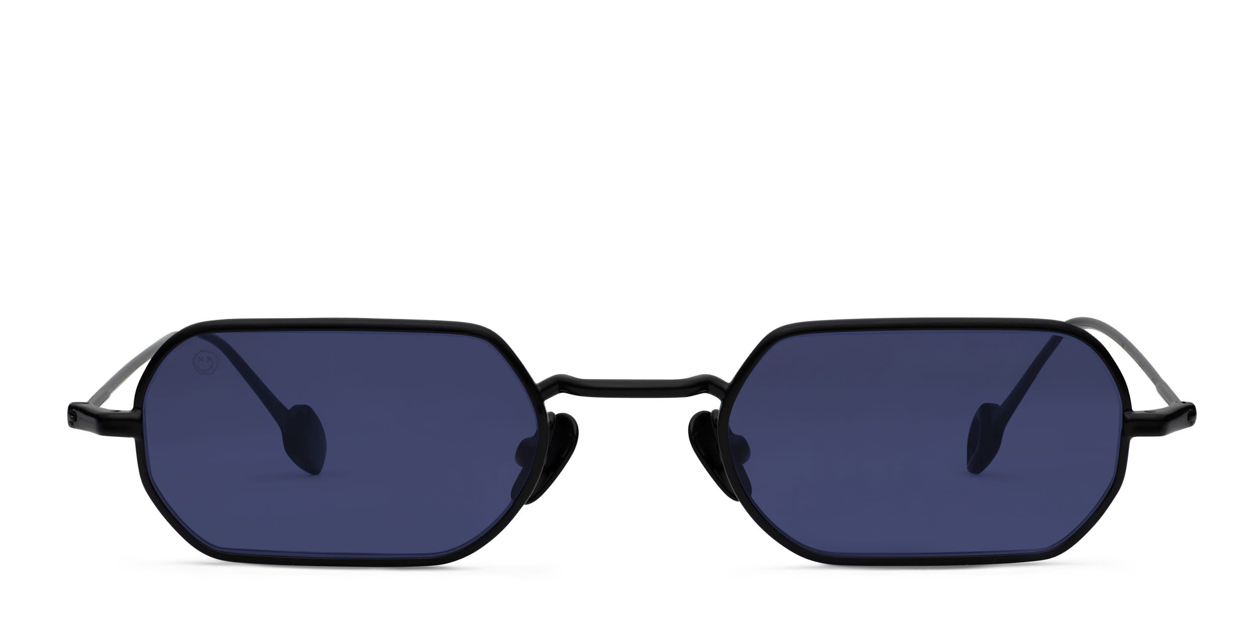 FORK Hex Black glasses - Black - Frontal View
