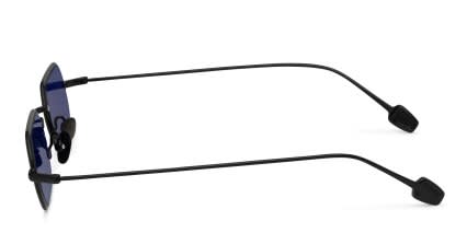 FORK Hex Black glasses - Black - Side View