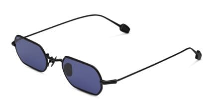 FORK Hex Black glasses - Black - Angle View