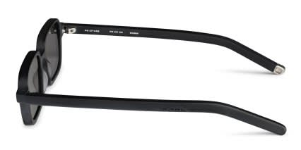 FORK 04AM Matte Black glasses - Matte Black - Side View