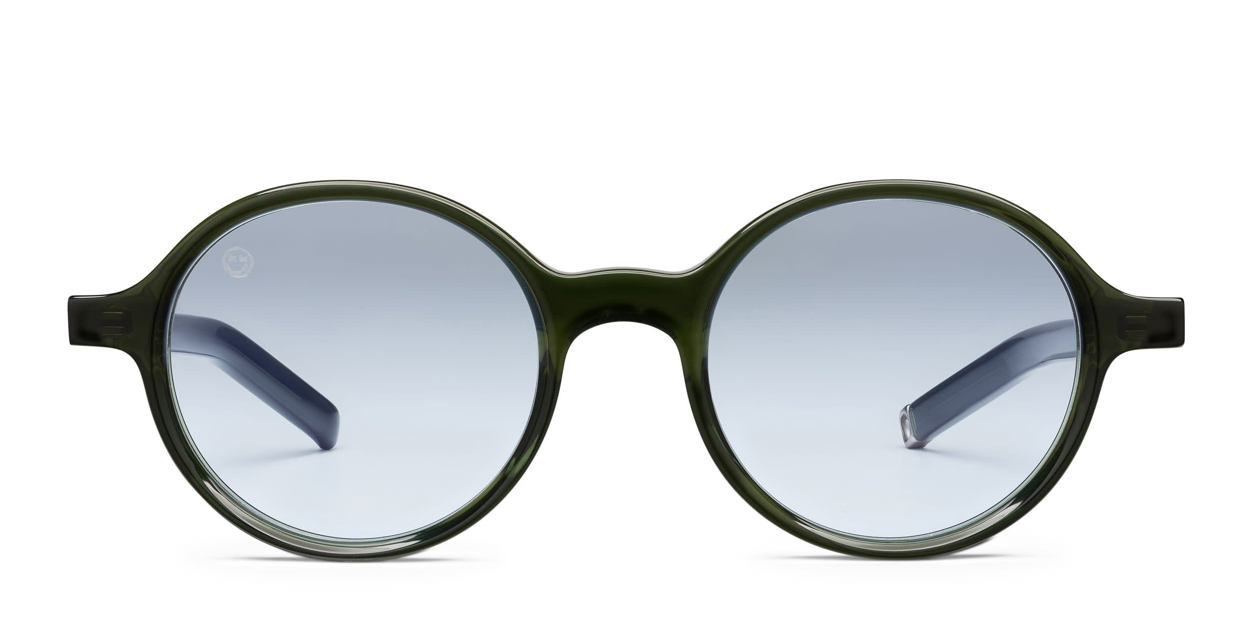 FORK Cue Green, Blue glasses - Green / Blue - Frontal View