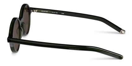 FORK Cue Green glasses - Green - Side View