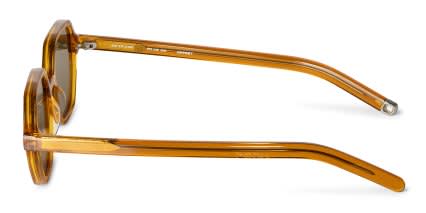 FORK Offset Orange, Green glasses - Orange / Green - Side View