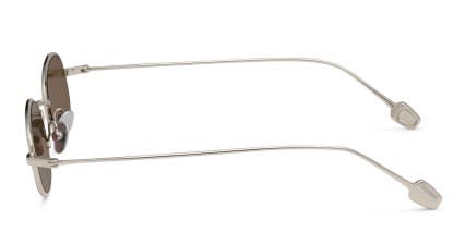 FORK Drift Silver, Brown glasses - Silver / Brown - Side View