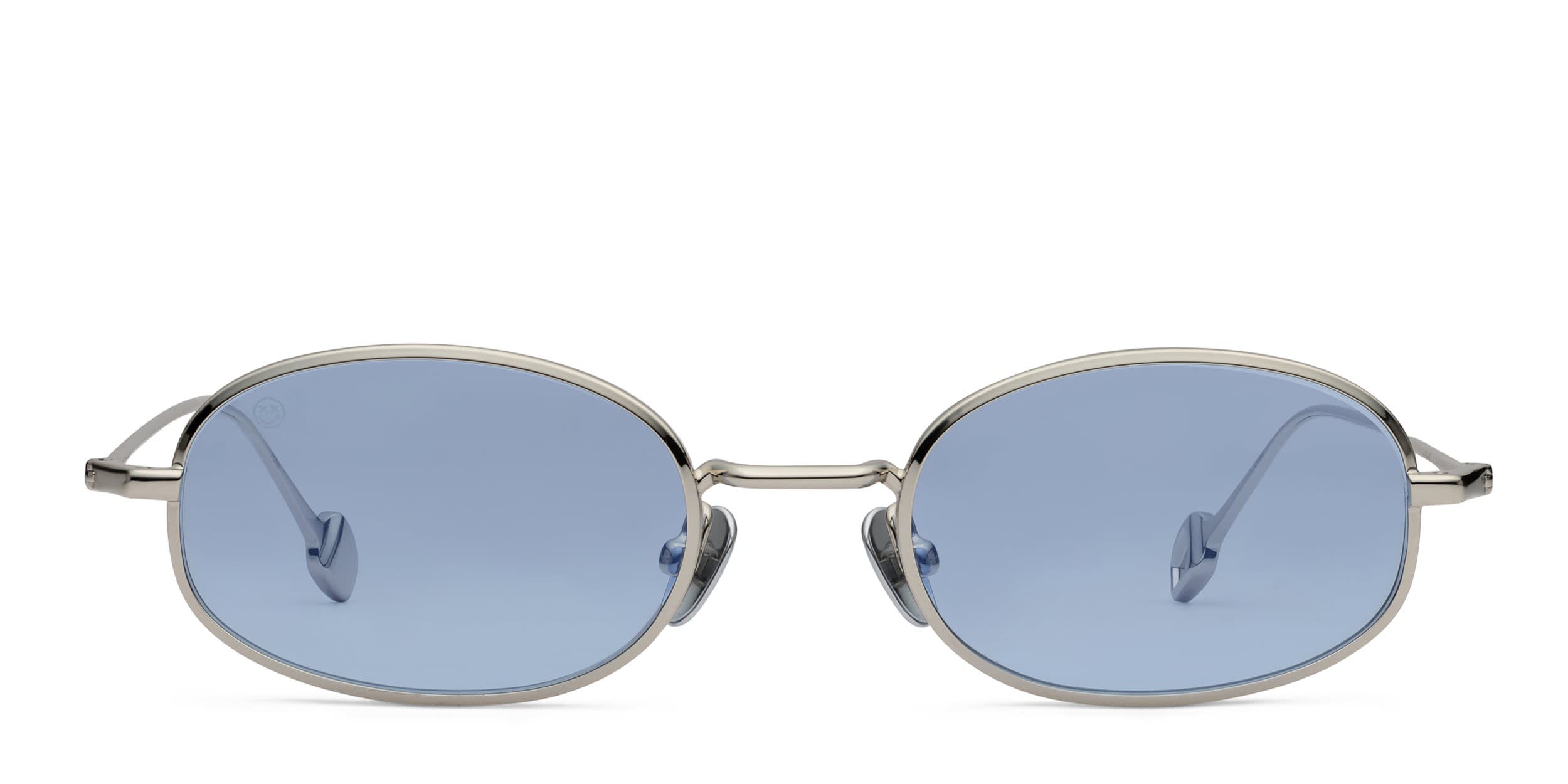 FORK Drift Silver, Blue glasses - Silver / Blue - Frontal View