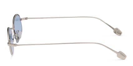FORK Drift Silver, Blue glasses - Silver / Blue - Side View